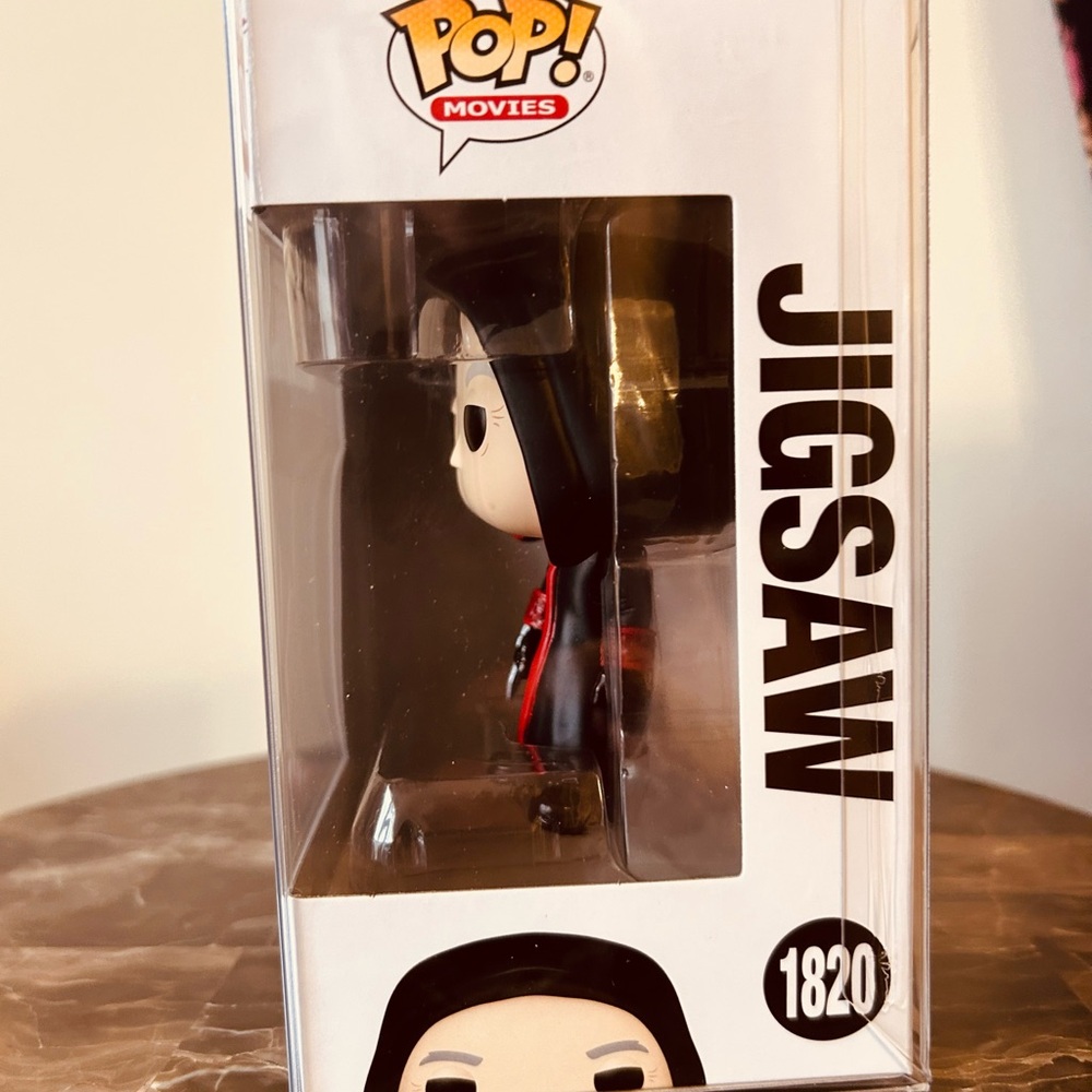 Funko Pop! Vinyl Saw Jigsaw #1820 Movies Horror Figure - Picture 2 of 6